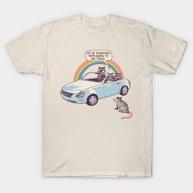 Get In Scavenger T-Shirt by Hillary White Rabbit